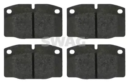 Комплект тормозных колодок, дисковый тормоз SWAG купить